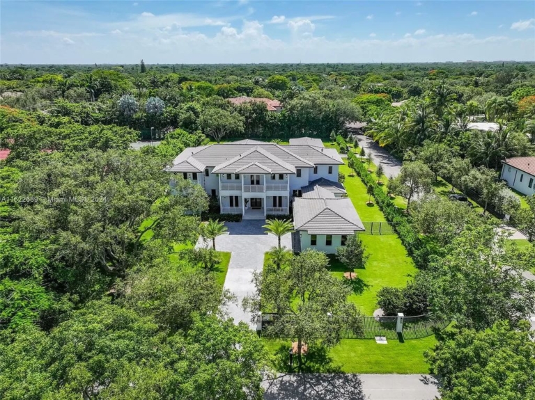 Exquisite $11.3 Million Key West Vernacular Masterpiece with Luxurious Amenities in Prime Pinecrest Location