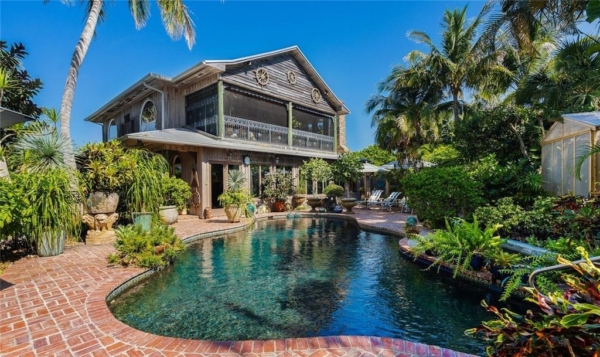 Hemingway-Inspired $19.5 Million Oceanfront Estate with Private Beachfront in Vero Beach