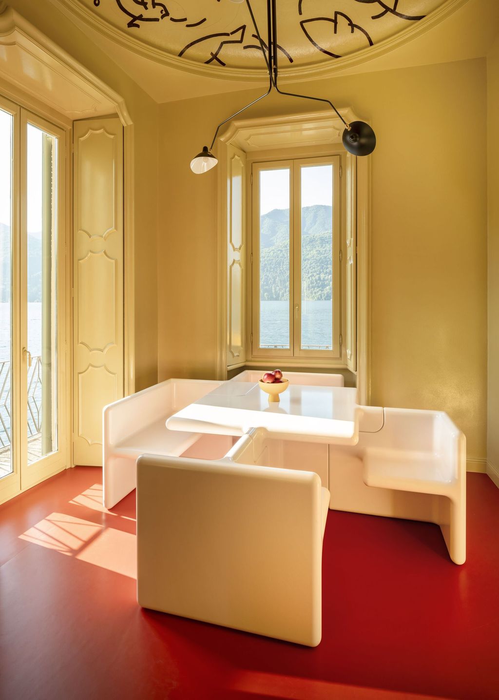 House on Lake Como, elegance estate by J. Mayer H.Architects
