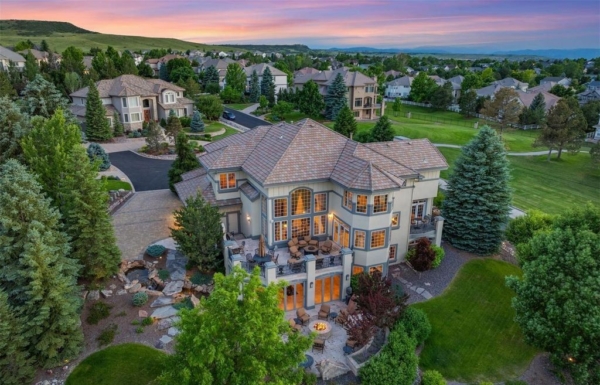 Luxurious Colorado Home on Golf Course with Stunning Mountain and City Views Listed at $2.3 Million