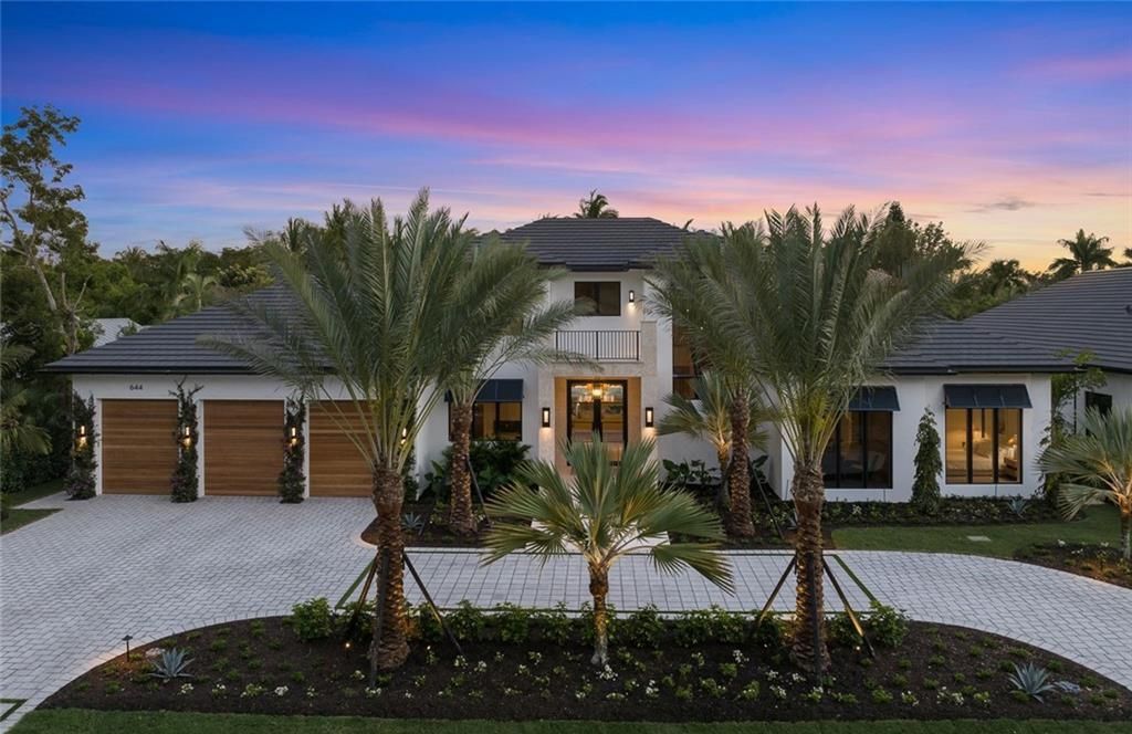 Discover ultimate luxury in this new construction home at 644 Coral Dr, Naples, FL 34102, nestled in the prestigious Coquina Sands, just blocks from the beach and future Four Seasons Resort.