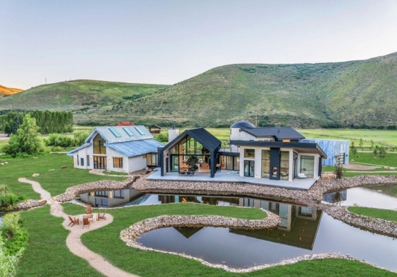 Rick Brighton-Designed Stark Ranch: $13.9 Million Blend of Modern Elegance and Rustic Charm in Utah
