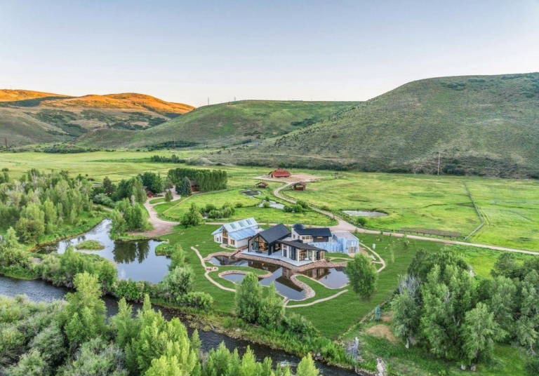 Rick Brighton-Designed Stark Ranch: $13.9 Million Blend of Modern ...