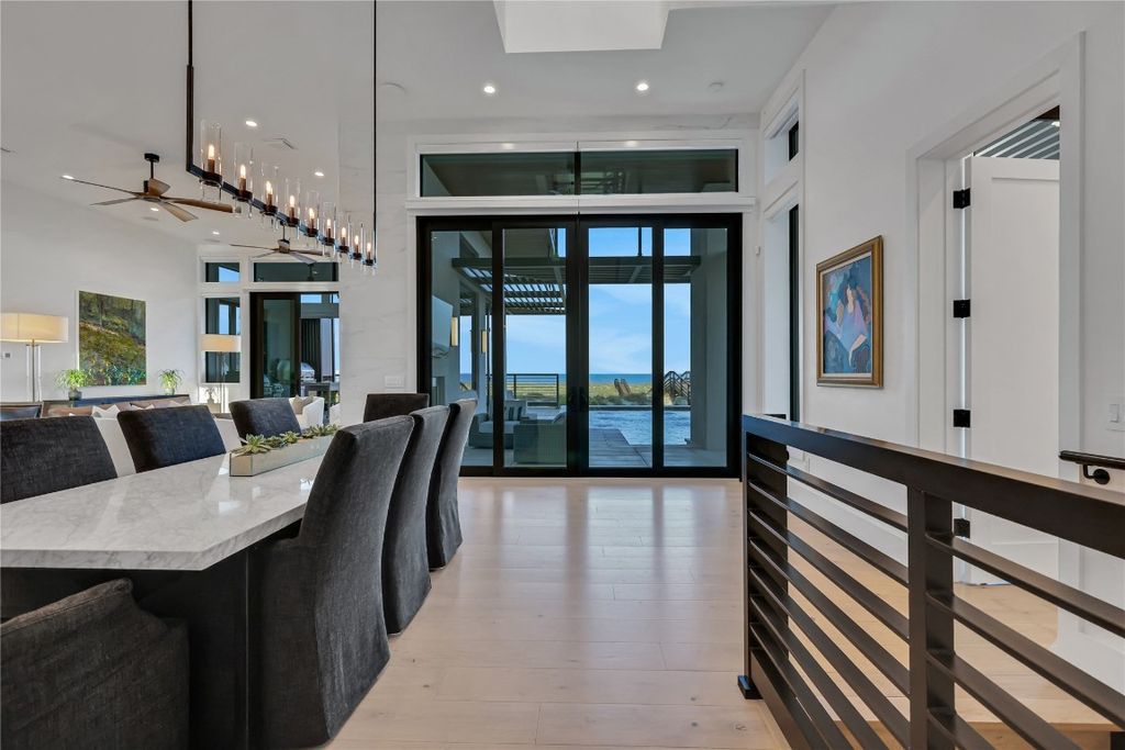 Located at 4330 S Fletcher Ave, this modern masterpiece, designed by John Cotner, offers California luxury and East Coast sophistication.