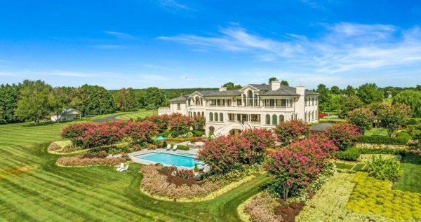 True Masterpiece Estate on 18 Acres in Maryland with Chesapeake Bay Bridge Views for $15.75 Million