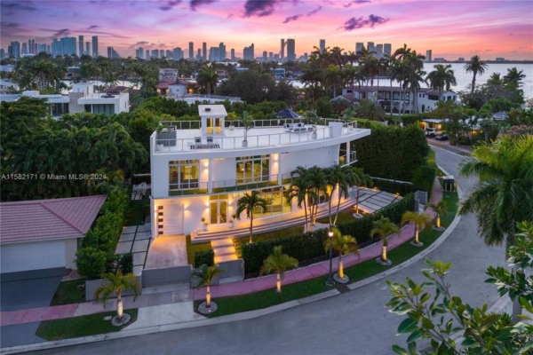 Your Modern Sanctuary in Miami Beach’s Premier Neighborhood Asks for $7.8 Million