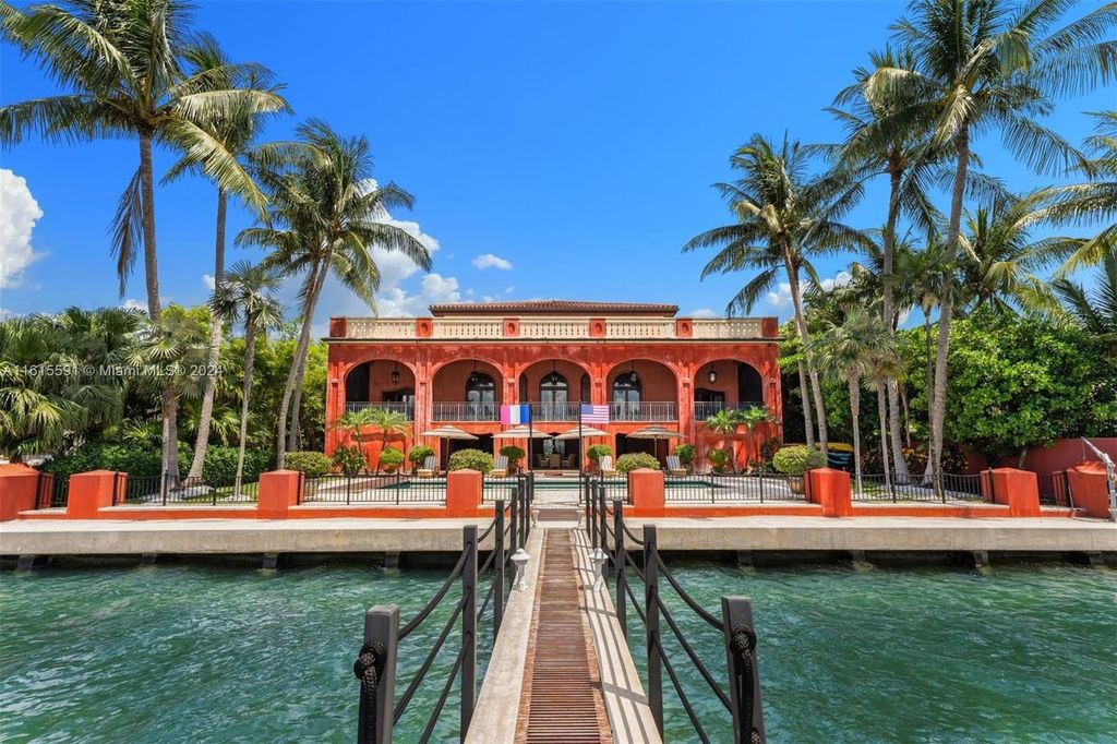 This extraordinary 3-story chateau-like waterfront estate offers 6,240 square feet of refined living space, featuring 7 lavish bedrooms and 8 opulent bathrooms.