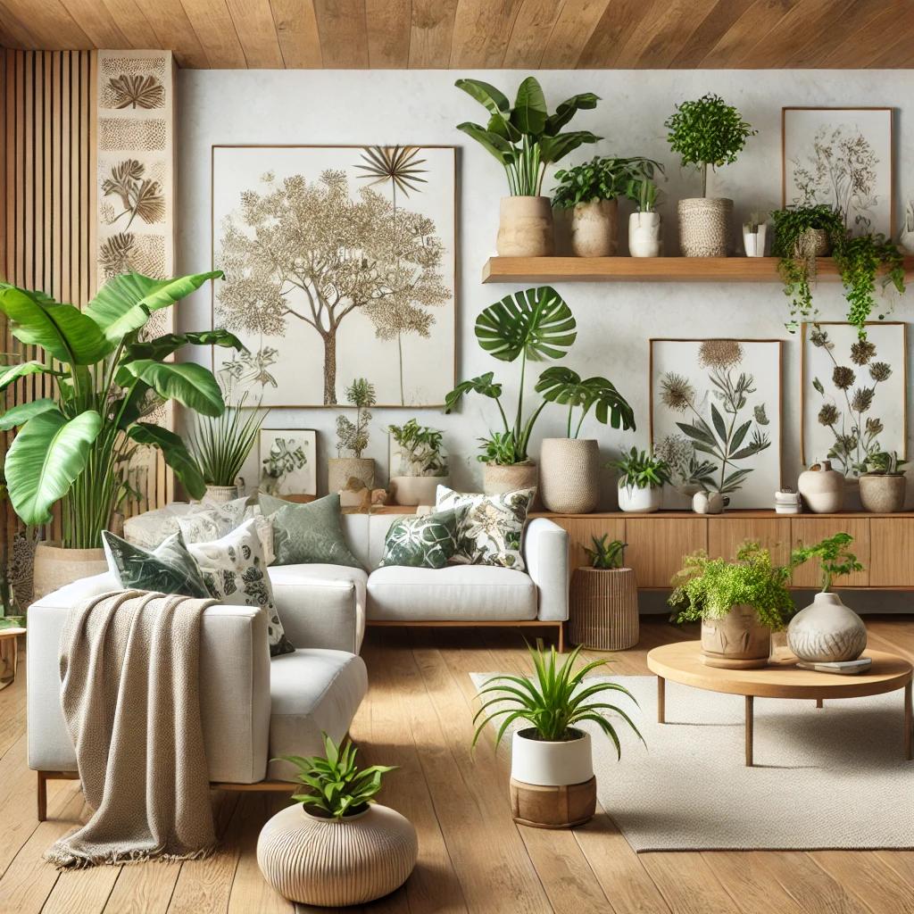 Bringing the outdoors in is a trend that continues to grow in popularity. Nature-inspired decor creates a calming and refreshing atmosphere in your home.