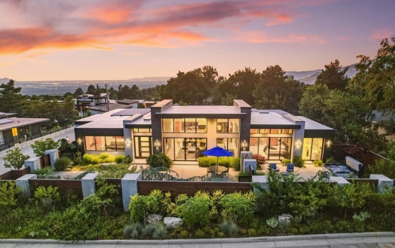 Extraordinary Modern Marvel with Captivating Mountain Views in Utah Priced at $7.15 Million