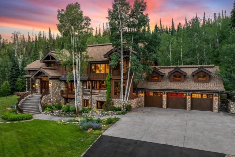 Gunn Creek Estate: Rustic-Contemporary Luxury with Live Water and Natural Landscapes in Colorado for $13.5 Million