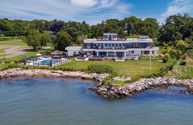 Iconic $35 Million Waterfront Estate: Unparalleled Coastal Living on the Connecticut Shoreline