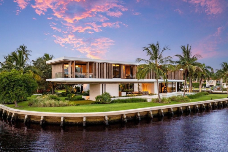 Luxurious Peninsula Estate with 740′ Waterfront in Fort Lauderdale Asks for $50 Million