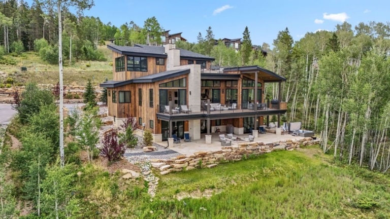 Meticulously Crafted Home with Contemporary Design and Gore Range Views in Colorado Asks for $6.85 Million