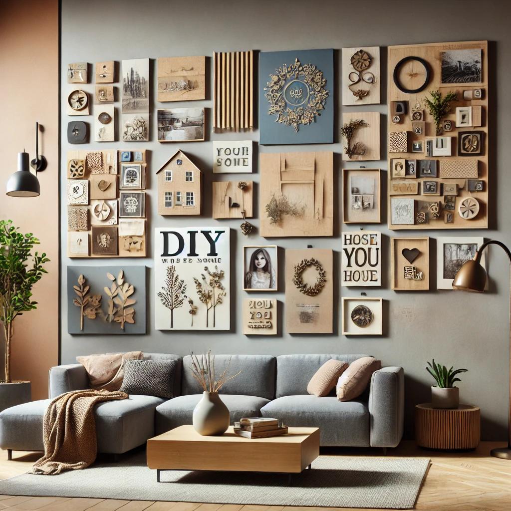 Creating your own wall art can add a personal touch and make your decor truly unique.