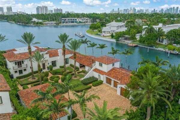 Rare Spanish Mediterranean Masterpiece in Miami Beach with Unobstructed Sunset Lake Views Listed at $34.5 Million