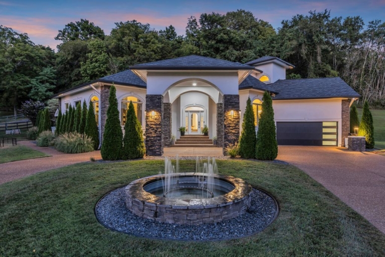 Remarkable Home Perched on 10 Acres in Franklin, Tennessee Priced at $2,249,900