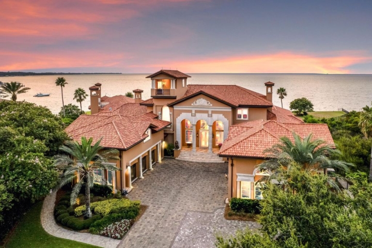 Spectacular 8-Bedroom Waterfront Estate in Destin’s Exclusive Waterford of Kelly Plantation Listed at $20 Million