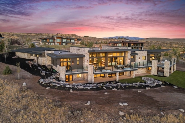 Stunning Luxury Estate in Promontory: Redefining Mountain Living with Elegance and Breathtaking Views, Asking $14 Million