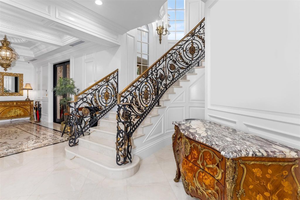 This newly built 7-bedroom, 8-bath estate at 745 Middle River Dr, Fort Lauderdale, spans 8,138 sq ft of luxury.