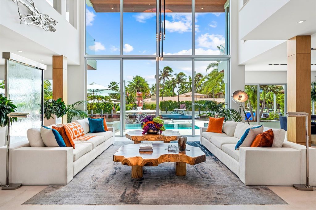 Experience the pinnacle of luxury living at this stunning contemporary estate, located in the prestigious guard-gated Harbor Beach community.