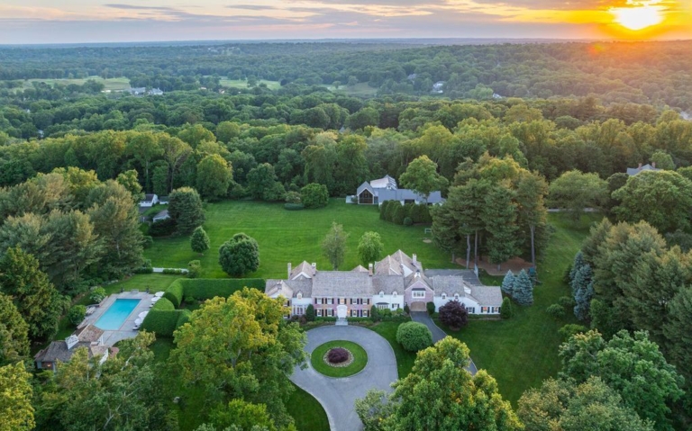 Connecticut Elegance: Georgian Colonial Designed by Julian A. Fay in 1937, Listed at $19 Million