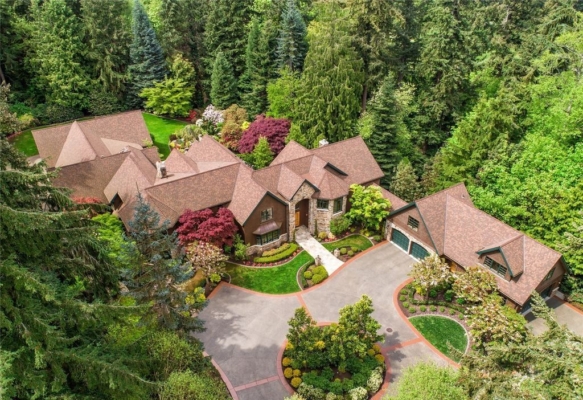 Distinctive European Architecture and Natural Beauty Combined in Washington Estate, For Sale at $6.498 Million