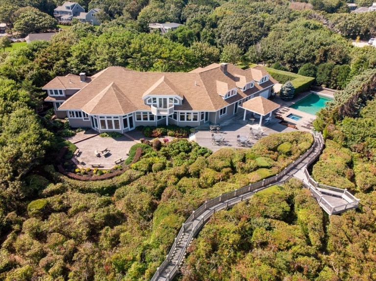 Exclusive 3.5-Acre Waterfront Estate with Private Beach in Massachusetts, Listed for $5.75 Million