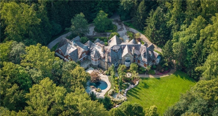 Exquisite French Country Estate by Tony Paskevich, Asking $5.4 Million in Ohio