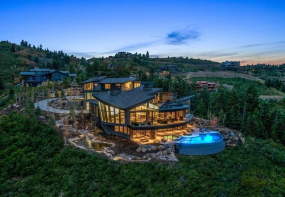 Extraordinary New Construction Ski Home in Deer Valley, Redefining Ultra-Luxury Mountain Living, Asking $65 Million