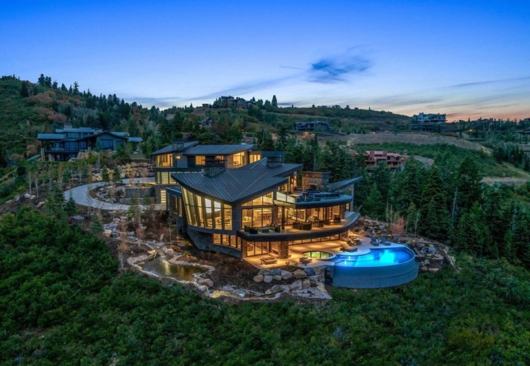 Extraordinary New Construction Ski Home in Deer Valley, Redefining Ultra-Luxury Mountain Living, Asking $65 Million