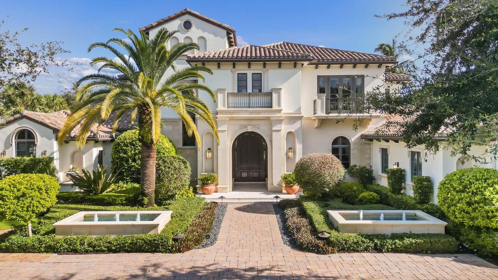 Crafted by renowned builder Lavelle Construction in 2010, this timeless estate spans nearly 10,000 square feet of luxurious living space and is set on a generous 1.1-acre lot, overlooking the 15th fairway.