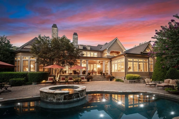 Luxury & Elegance in North Carolina: Custom Home by Christopher Phelps & Emily Bourgeois, Priced at $7.95 Million