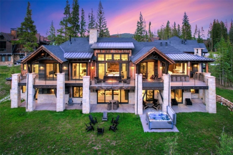 Mountain Modern Masterpiece by Suzanne Allen-Guerra: Breathtaking Ski Slope Views in Colorado, Asking $15,995,000