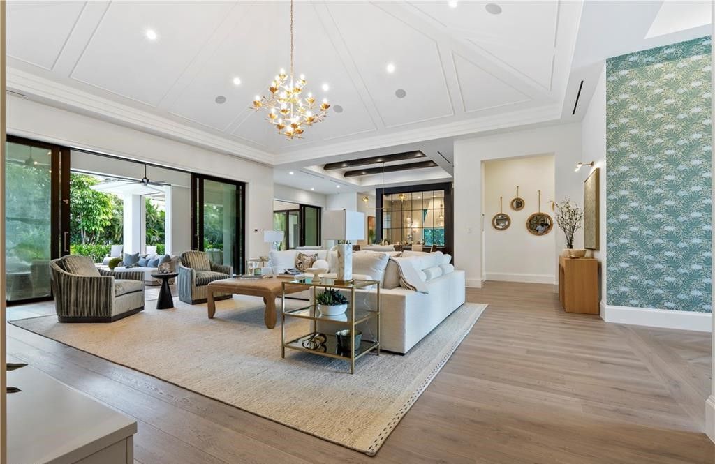 Discover this newly completed, fully furnished 4-bedroom, 4.5-bath home in Coquina Sands, just minutes from Gulf beaches and the future Four Seasons Resort.