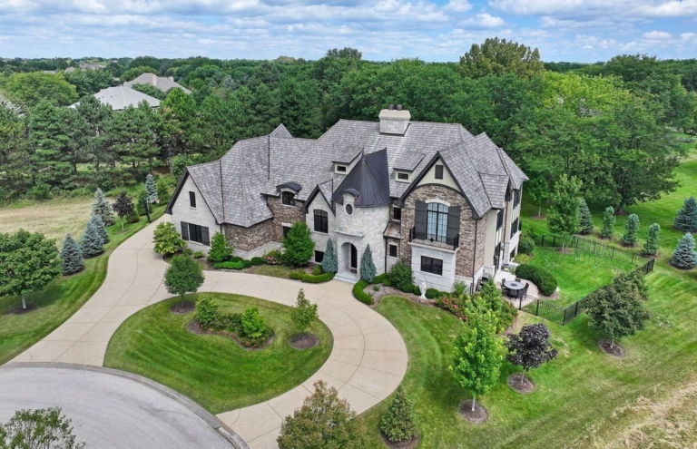 Refined Living at Its Finest: Distinguished Illinois Home in Exclusive Community, Asking $2,995,000