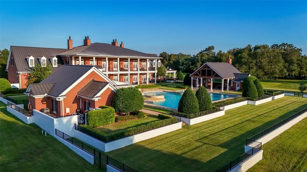 $10 Million Exquisite 50-Acre European-Style Estate with Resort-Style Amenities in Umatilla, Florida