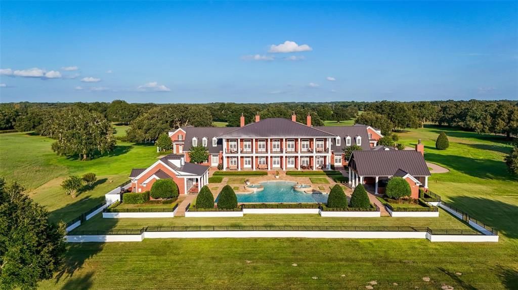 $10 Million Exquisite 50-Acre European-Style Estate with Resort-Style Amenities in Umatilla, Florida