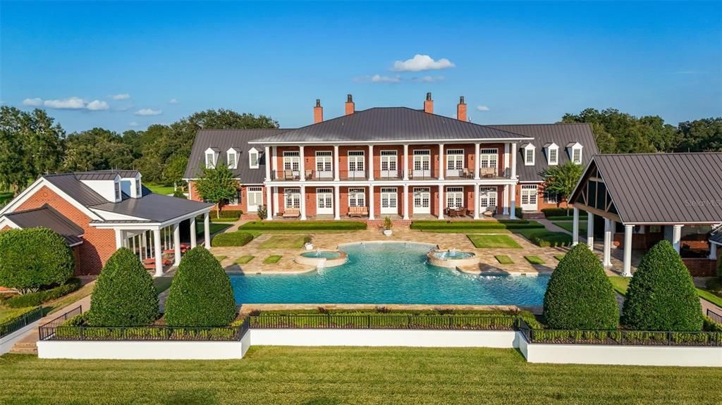 $10 Million Exquisite 50-Acre European-Style Estate with Resort-Style Amenities in Umatilla, Florida