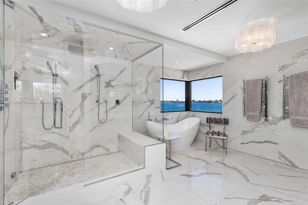 $10 Million North Miami Waterfront Estate with 6 Bedrooms and Luxury Finishes