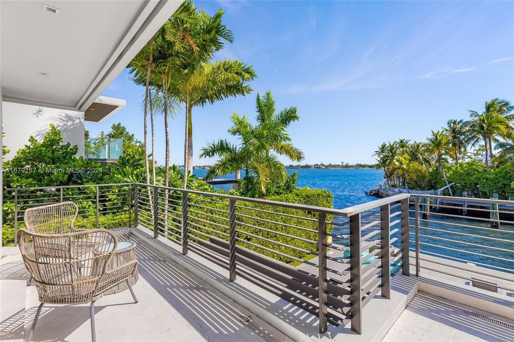 $10 Million North Miami Waterfront Estate with 6 Bedrooms and Luxury Finishes