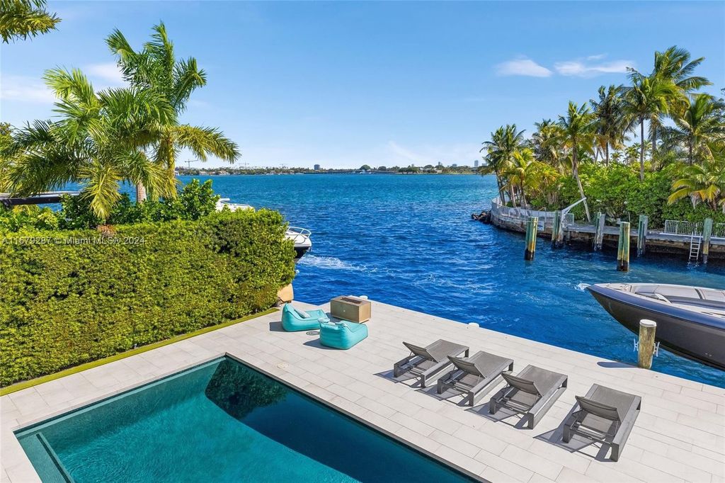 $10 Million North Miami Waterfront Estate with 6 Bedrooms and Luxury Finishes