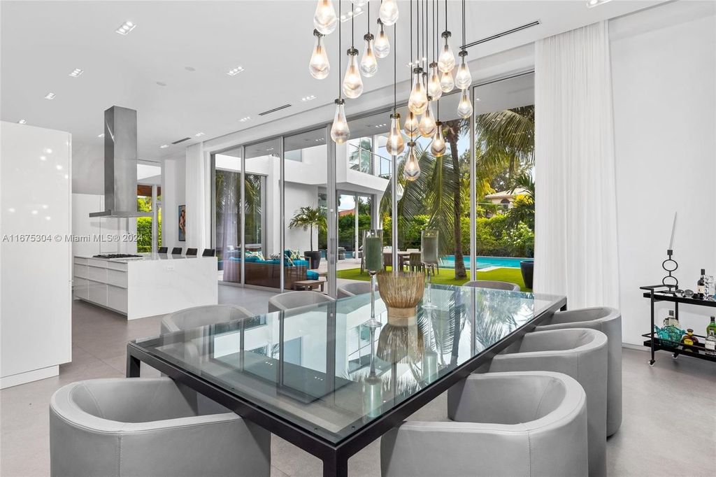 $11 Million Modern Luxury Estate Featuring Resort Style Amenities on Hibiscus Island Miami Beach