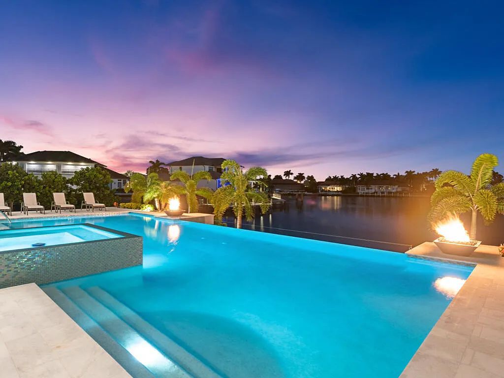 $13.9 Million Spectacular Custom-Built Home with Expansive Outdoor Living and Breathtaking Bay Views in Marco Island