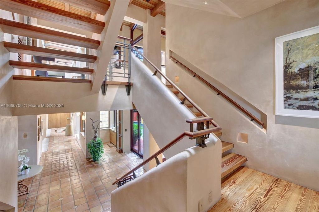 $16 Million Santa Fe-Inspired Oceanfront Estate with Private Dock in Hillsboro Beach