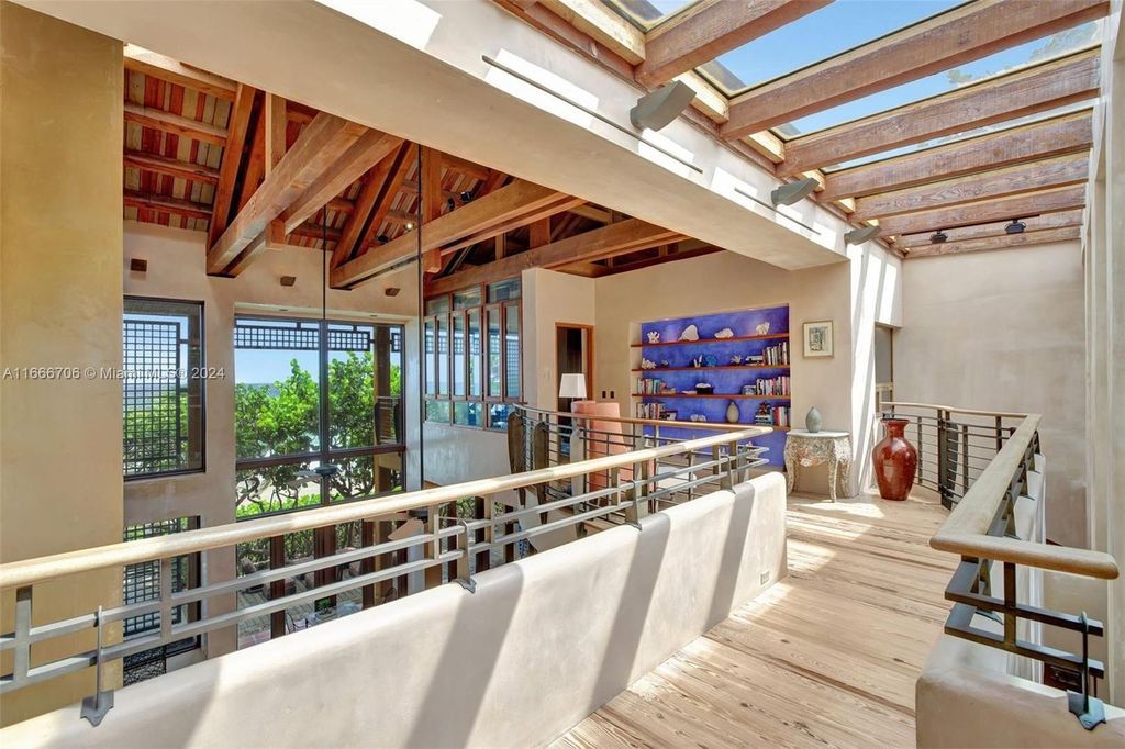 $16 Million Santa Fe-Inspired Oceanfront Estate with Private Dock in Hillsboro Beach