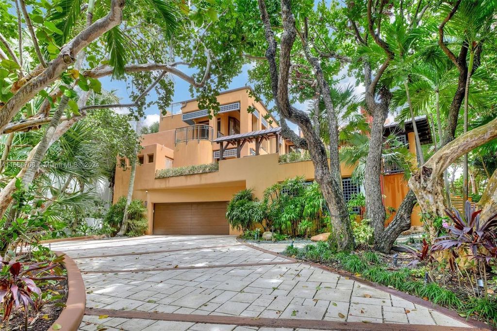 $16 Million Santa Fe-Inspired Oceanfront Estate with Private Dock in Hillsboro Beach