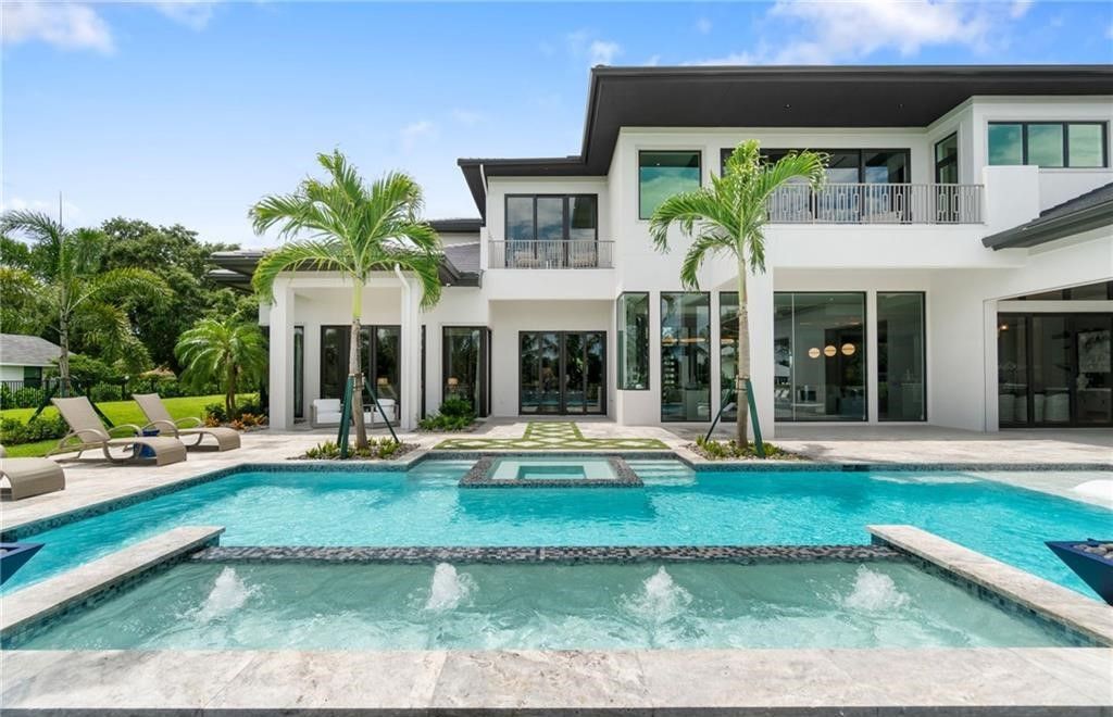 $17.5 Million Lakefront Estate in Naples Offering Unparalleled Craftsmanship