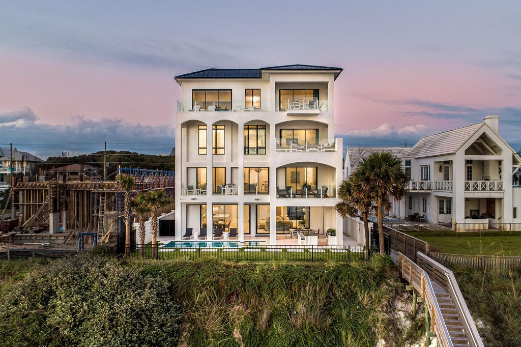 $26.5 Million Seagrove Beach Estate with Panoramic Views, and Private Pool