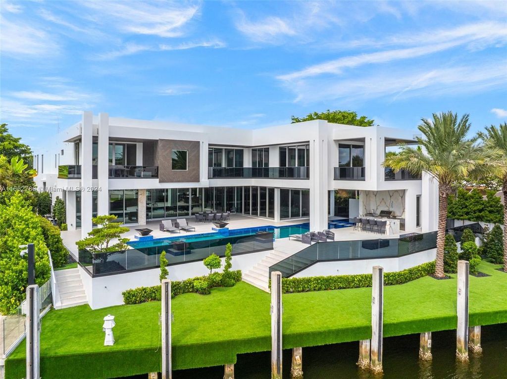 $36 Million Ultra-Luxury Waterfront Estate on Fort Lauderdale’s Exclusive Private Island