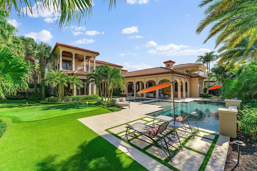 $6.9 Million Exquisite Luxury Estate with Pool and Home Theatre in Mirasol, Palm Beach Gardens